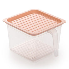 Load image into Gallery viewer, Household Refrigerator Storage Box Fruit  Vegetable Food Storage Box Kitchen Debris Finishing Organizer With Lid Container
