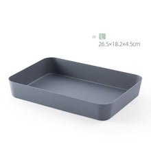Load image into Gallery viewer, Drawer Cosmetics Organiser Dividers For Boxes Makeup Organizer Plastic Drawers Desktop Stationery Data Cable Storage Box
