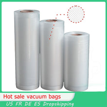 Load image into Gallery viewer, Vacuum Sealer Rolls, Sous Vide Bags, Commercial Grade Plastic, Food Vacuum Storage &amp; Seal, Airtight Vacuum Saver пакеты полиэтил
