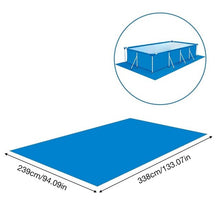 Load image into Gallery viewer, Large Swimming Pool Mat Rectangular Foldable Polyester Floor Cloth Carpet Dustproof Mat Cover For Outdoor Villa Garden Pool
